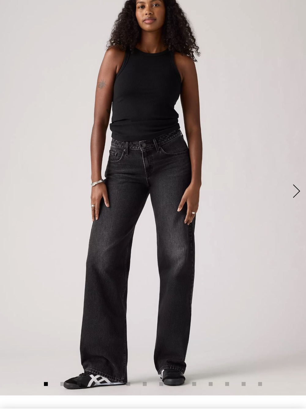 *Brand New*- Levi's Black Straight-Leg Jeans